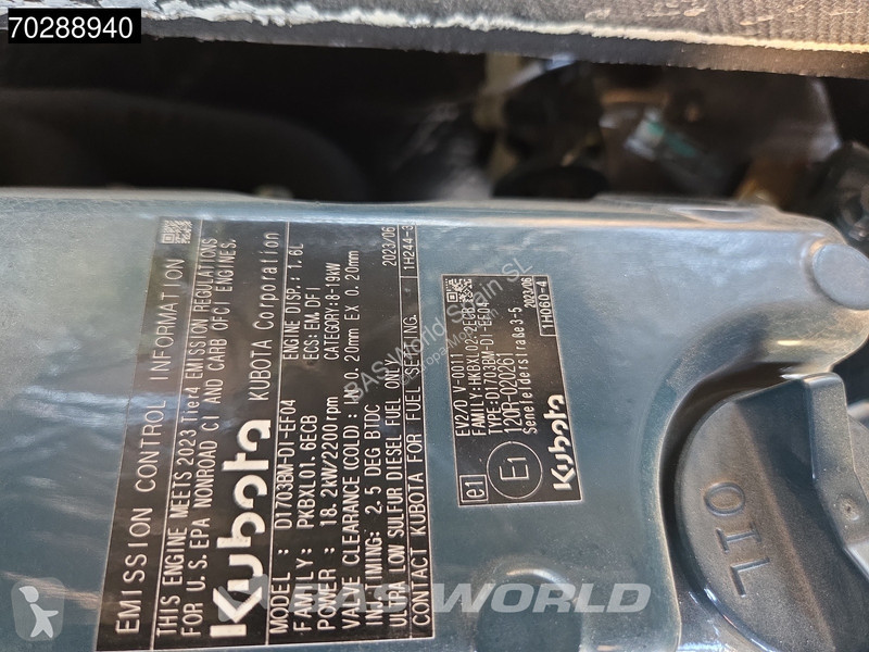 جرافة Zoomlion ZE35 Garantía de fábrica - CW /...