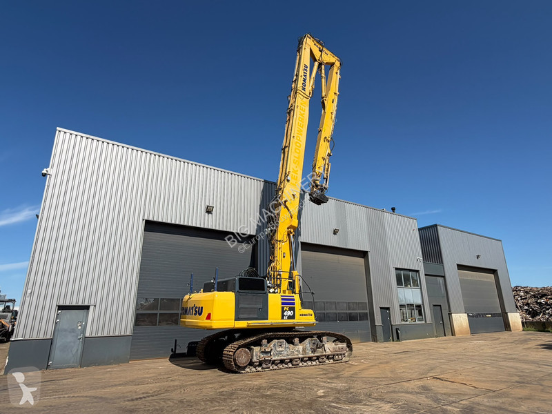 جرافة Komatsu PC490HRD10 - 28m Demolition Boom