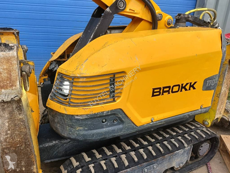 Skovl Brokk 170 demolition robot remote radio...