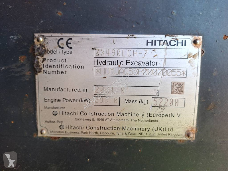 Skovl Hitachi