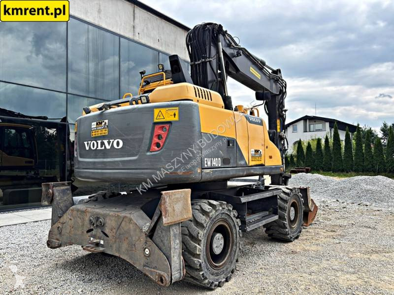 Excavator Volvo EW140D KOPARKA KOŁOWA 2015R |...