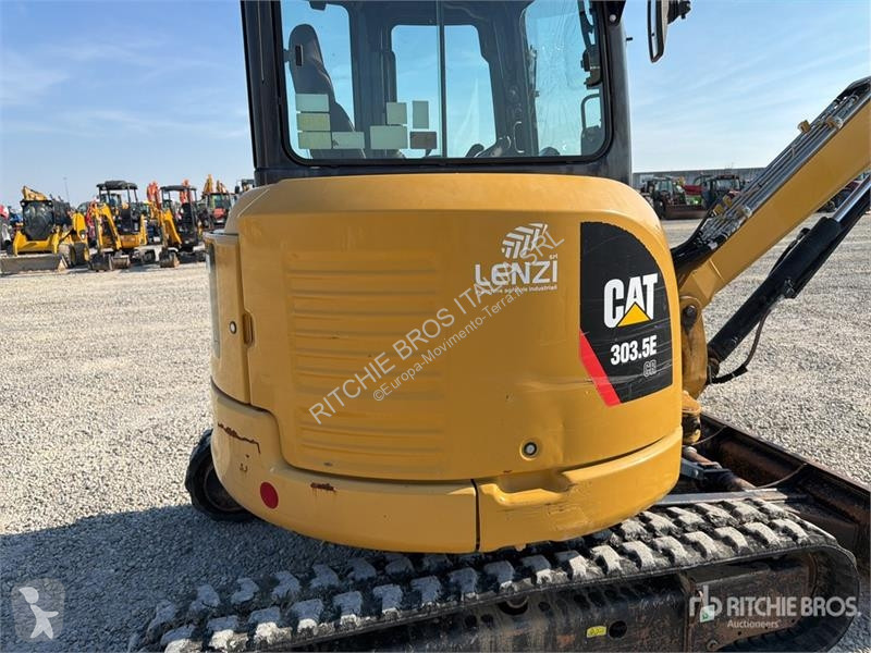جرافة Caterpillar E Mini Excavator
