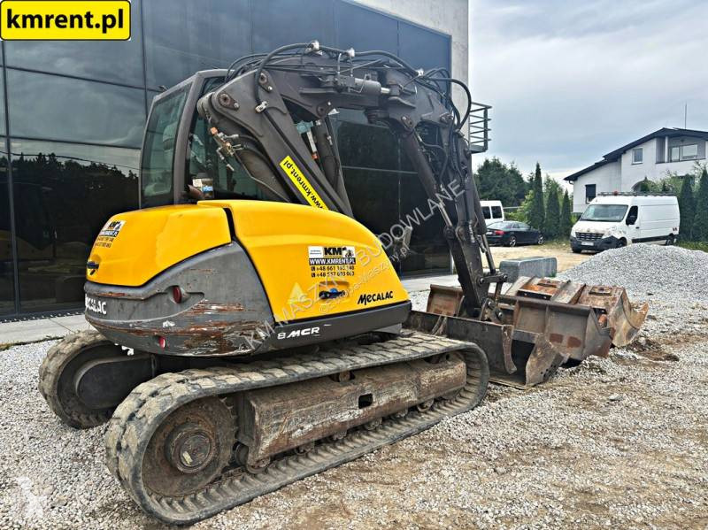 Skovel Mecalac 8 MCR MINI-KOPARKA 2010R |...
