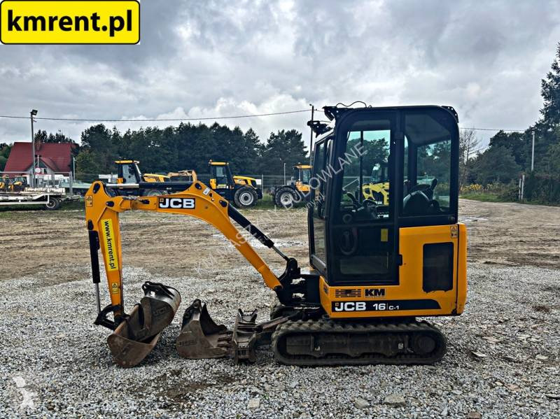 Skovel JCB 16 C-1 T3 MINI-KOPARKA 2022R MTH: 859