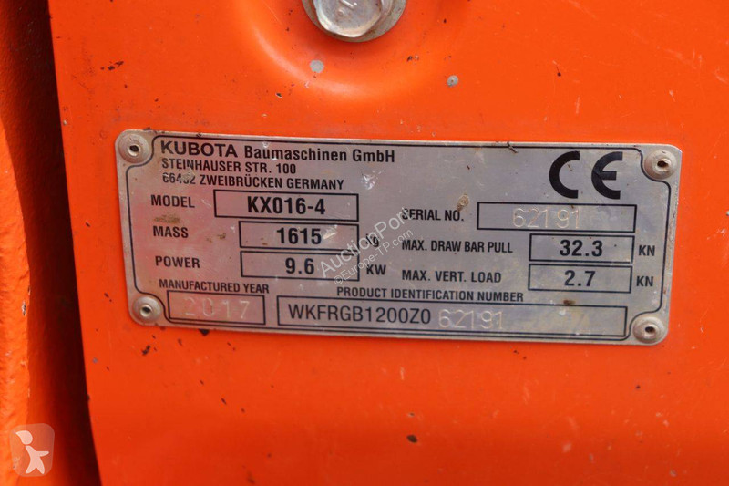 Skovel Kubota