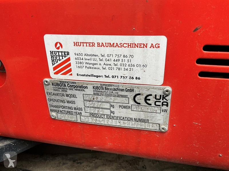 Багер Kubota KX085-5