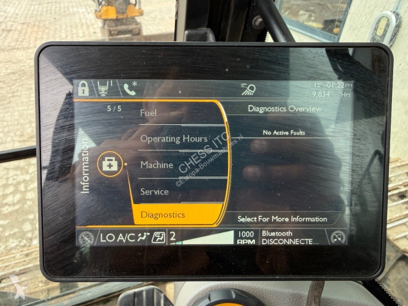 جرافة JCB 220 XL 4F - 220X LC - 220XL - 220X L4F