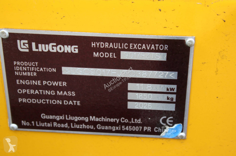 Багер LiuGong 9017F ZTS