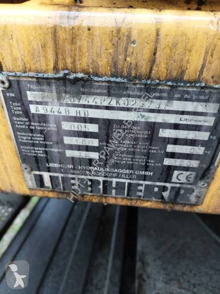 Excavator Liebherr A944BHD