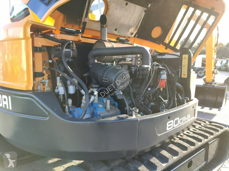 Excavadora Hyundai ROBEX 80CR-9 2013r 8,3 tony
