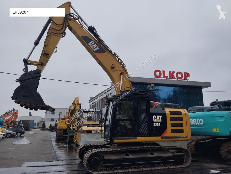 Excavator Caterpillar Z SYSTEMEM 3D LEICA