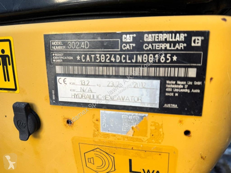 Excavator Caterpillar 3024