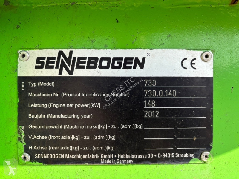 Excavator Sennebogen M-HD