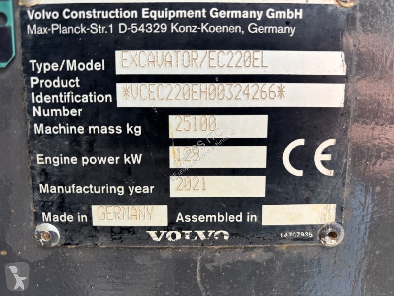 Lopatový nakládač Volvo EC 220 E L - EC220EL -...