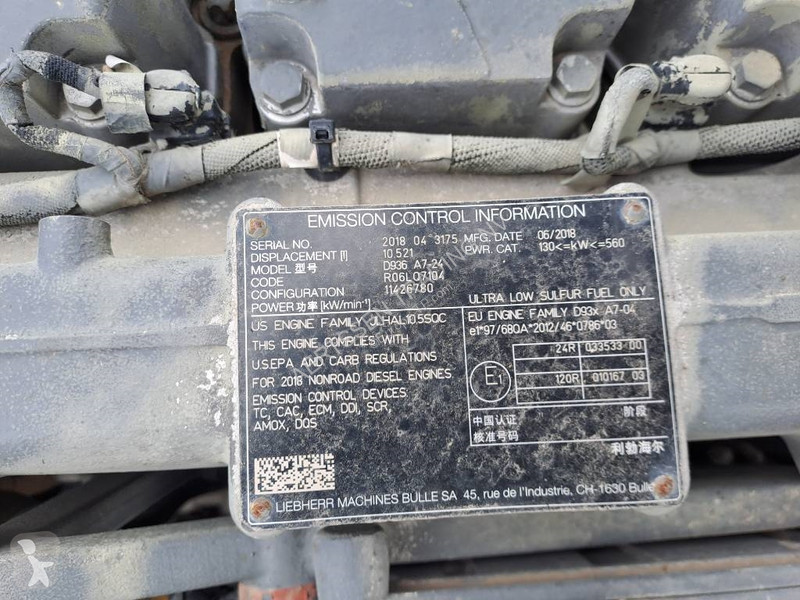 Escavadora Liebherr