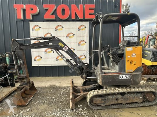 Rýpadlo Volvo ecr25d à 22 500 € ht