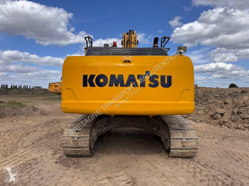 Rýpadlo Komatsu PC210-10 LCI TOPCON GPS 3D