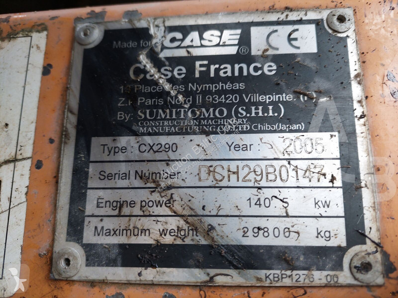 Escavatore Case
