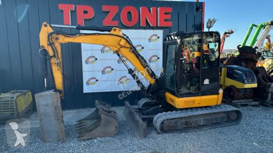 جرافة JCB 55z-1 powertilt à 25 900 € ht