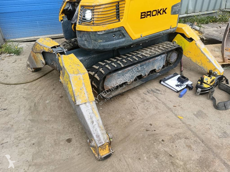 Skovl Brokk 170 demolition robot remote radio...