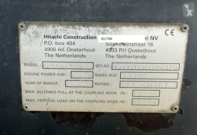جرافة Hitachi 896 3LCK