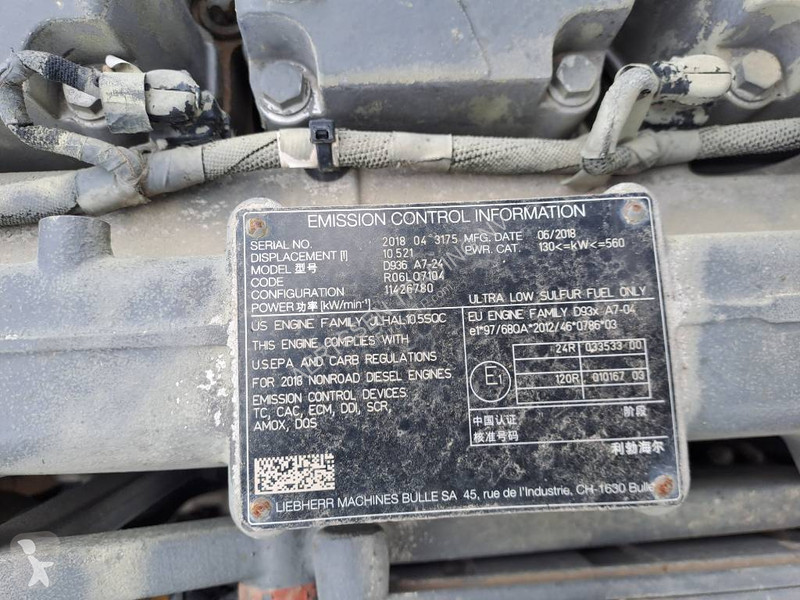 Lopatový nakládač Liebherr LC