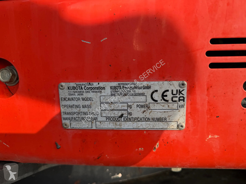 Rýpadlo Kubota KX085-5