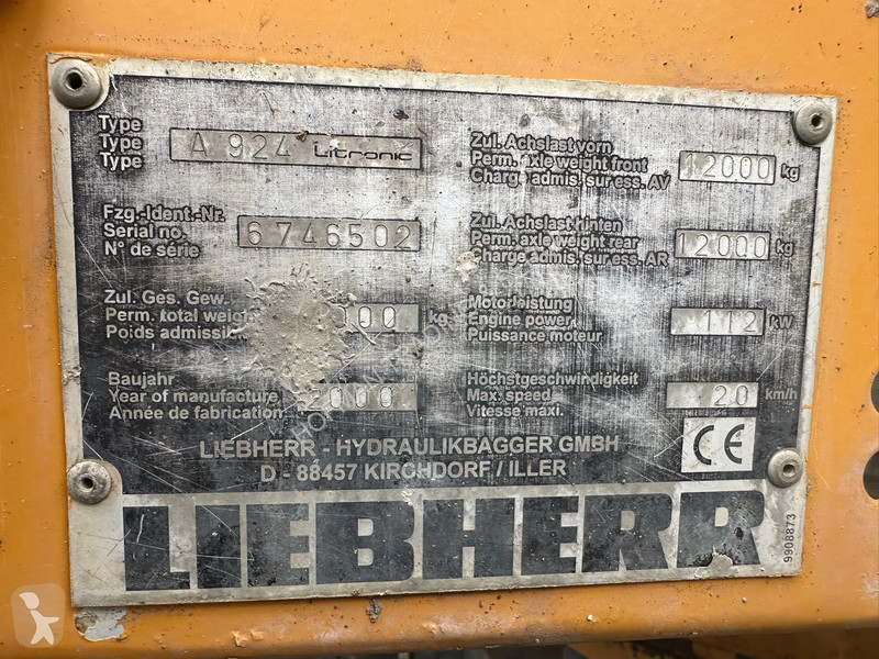 Rýpadlo Liebherr A