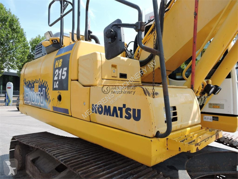 Rýpadlo Komatsu HB215 + GPS