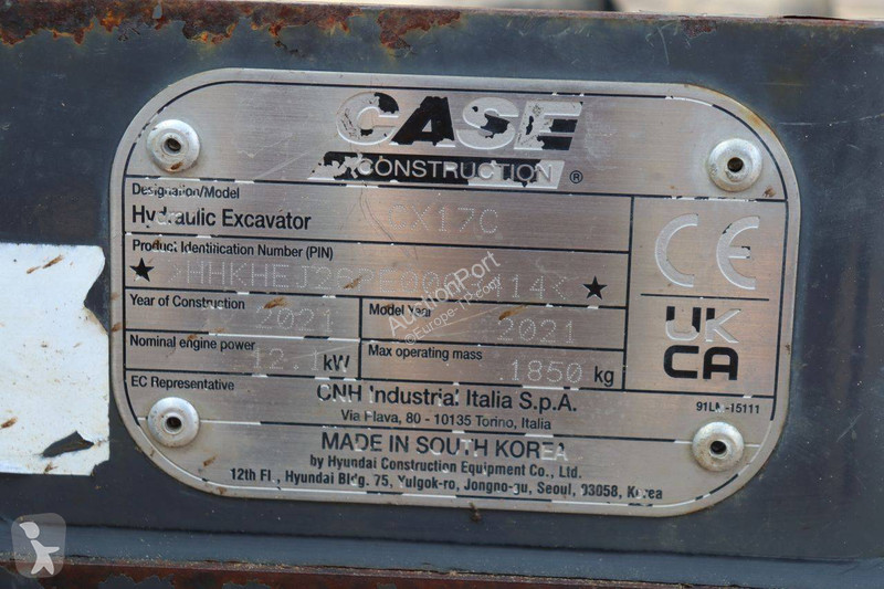 جرافة Case CX17C