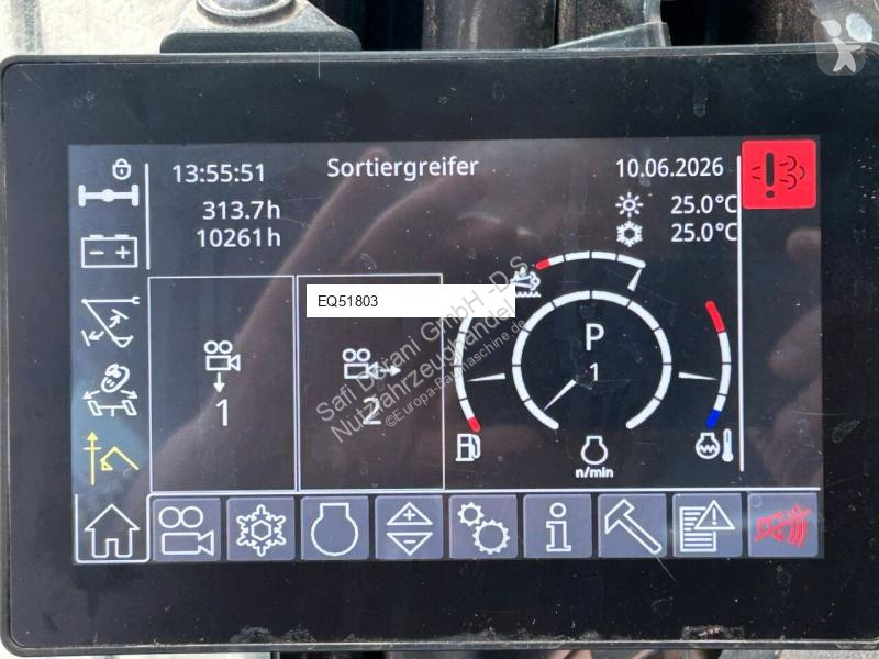 جرافة Liebherr LH 24 Litronic mit Abbruch- /...