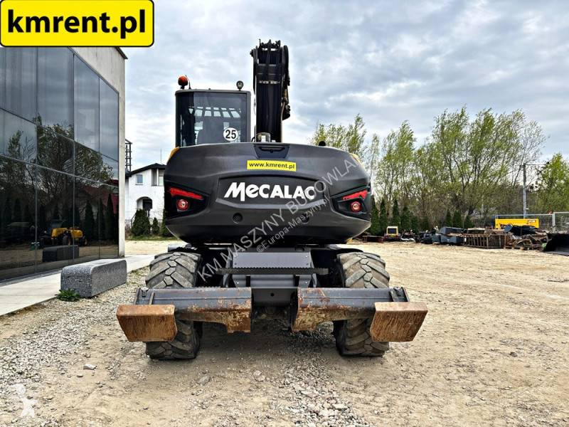 Lopatový nakládač Mecalac 15 MWR KOPARKA KOŁOWA...