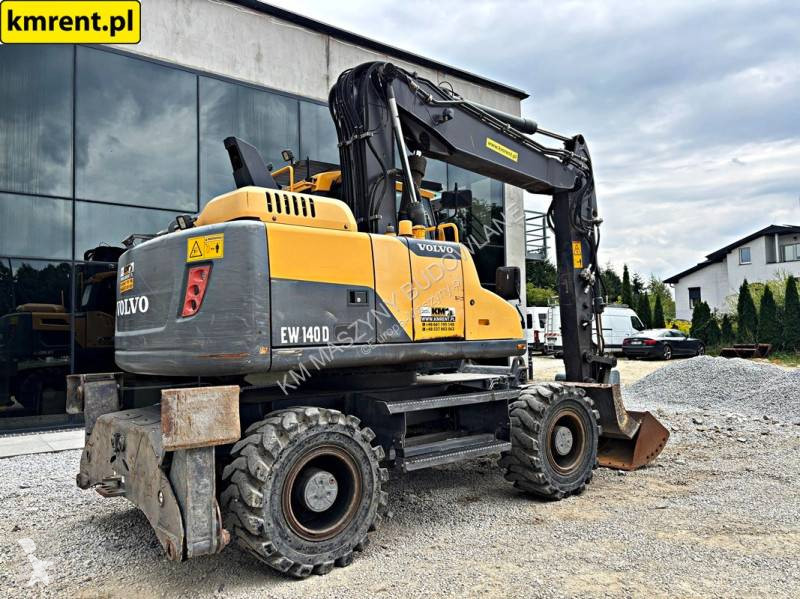 Excavator Volvo EW140D KOPARKA KOŁOWA 2015R |...