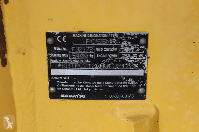 Excavadora Komatsu PC55MR