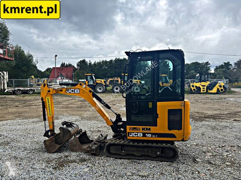 Skovel JCB 16 C-1 T3 MINI-KOPARKA 2022R MTH: 859