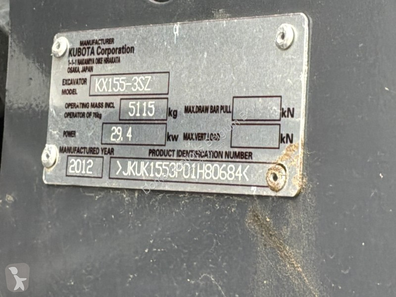 Багер Kubota KX155-3SZ