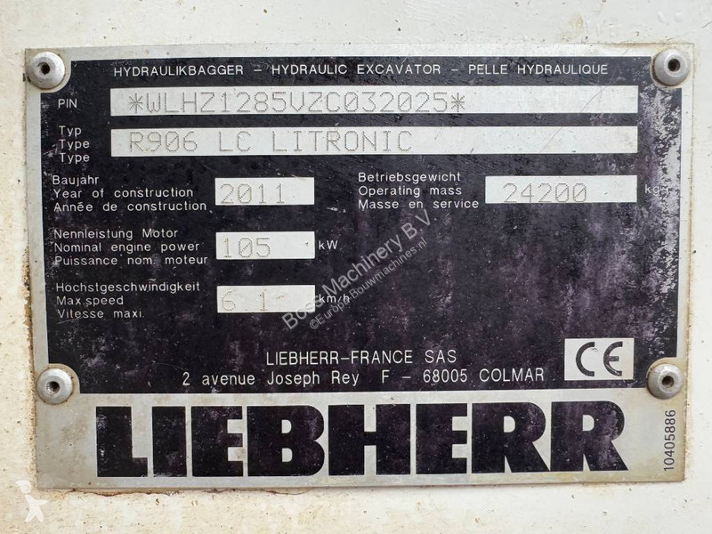 Graafmachine Liebherr R906LC Litronic - 2...