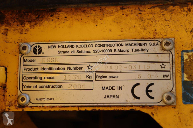 Graafmachine New Holland