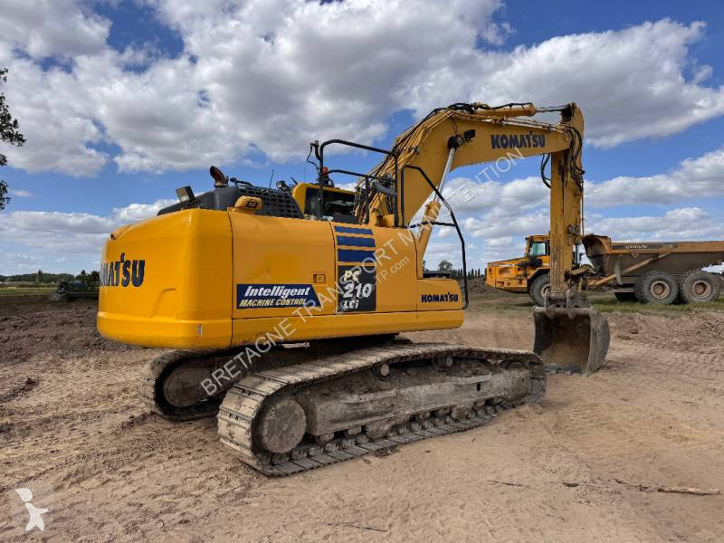 Rýpadlo Komatsu PC210-10 LCI TOPCON GPS 3D