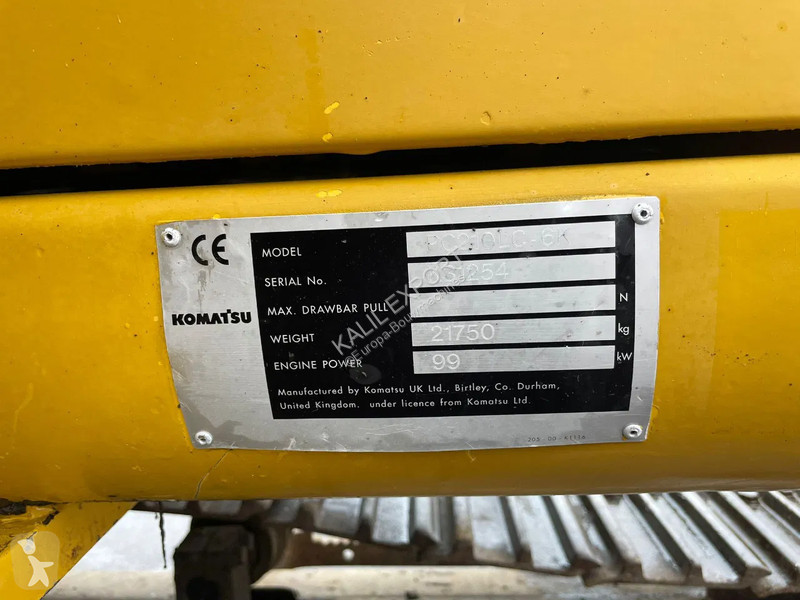جرافة Komatsu PC210 LC6K Track Excavator CE...