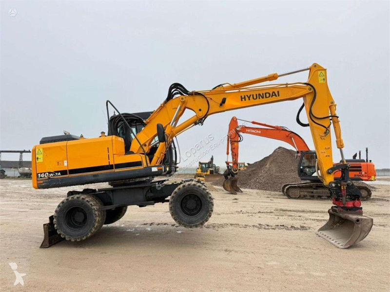جرافة Hyundai Robex 140 W-7A ROTOTILT