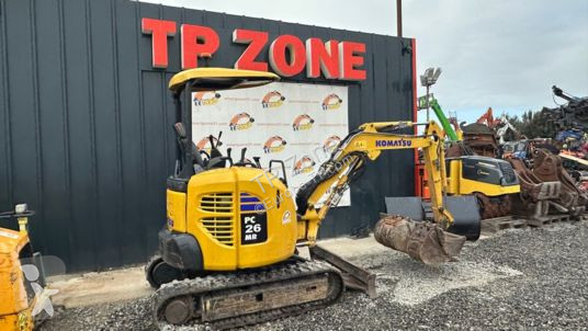 Rýpadlo Komatsu pc26mr-3 à 21 500 € ht