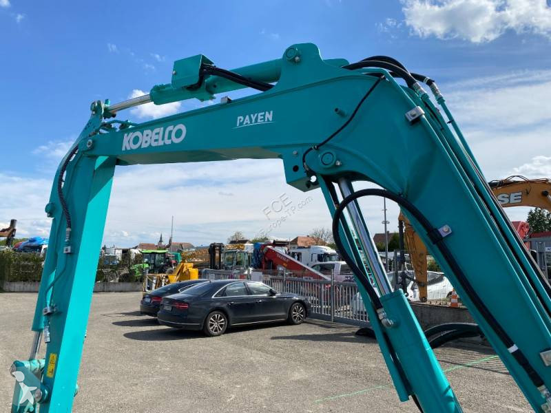 Rýpadlo Kobelco SK58/SRX-7 1er Main endommagée