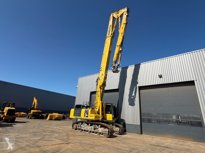 جرافة Komatsu PC490HRD10 - 28m Demolition Boom