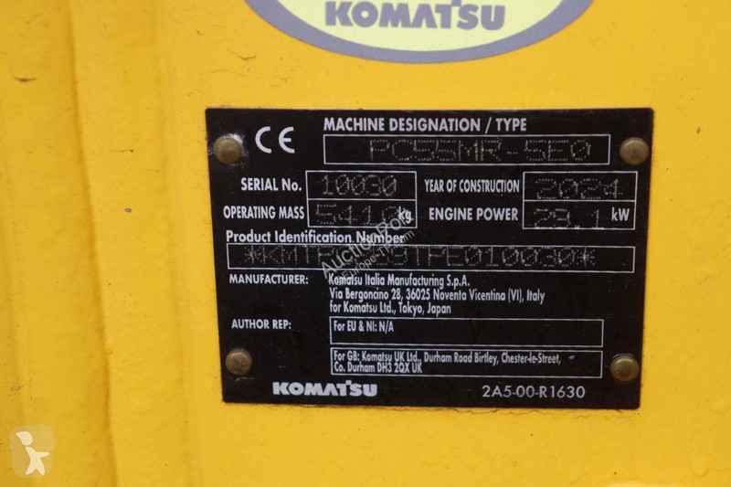 Excavadora Komatsu PC55MR-5E0