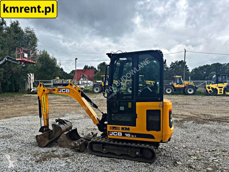 Skovel JCB 16 C-1 T3 MINI-KOPARKA 2022R MTH: 859