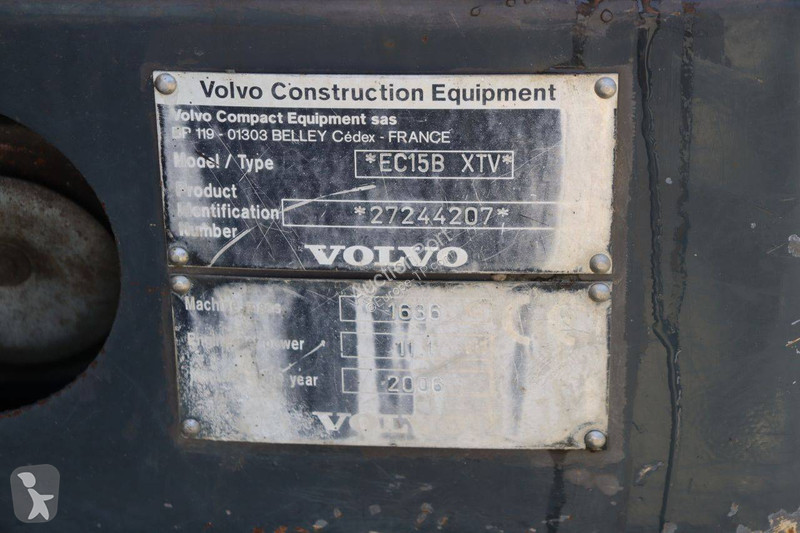 Pelle Volvo EC15B