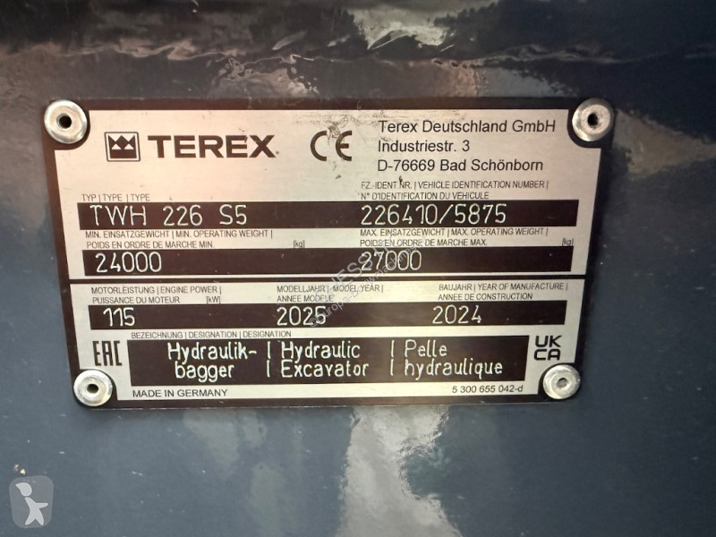 Escavadora Terex TWH 226 - Fuchs  F - Fuchs 331...