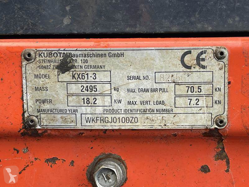 Graafmachine Kubota - 3