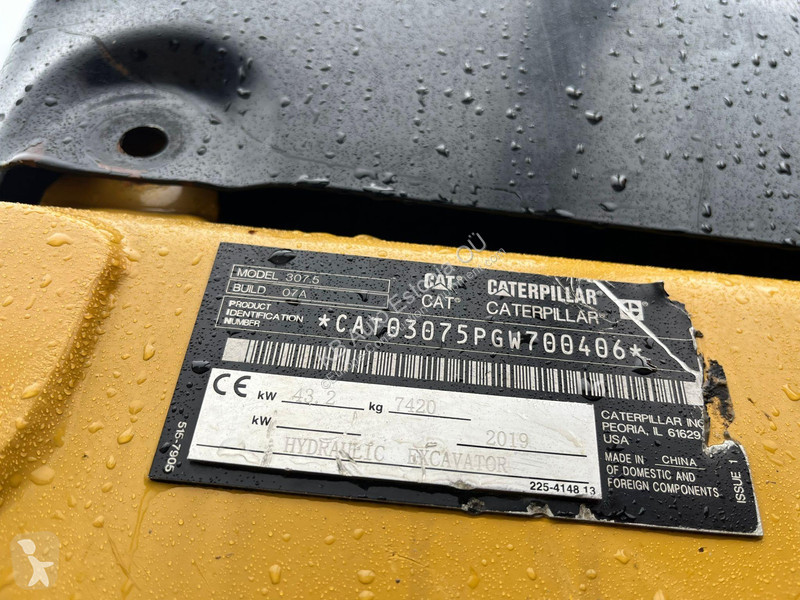 Graafmachine Caterpillar .5 ROTOTILT / CENTRAL...